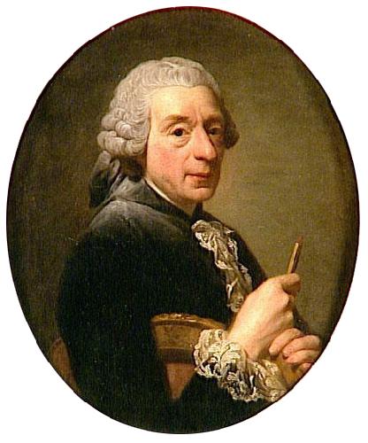 Alexander Roslin Francois Boucher oil painting image